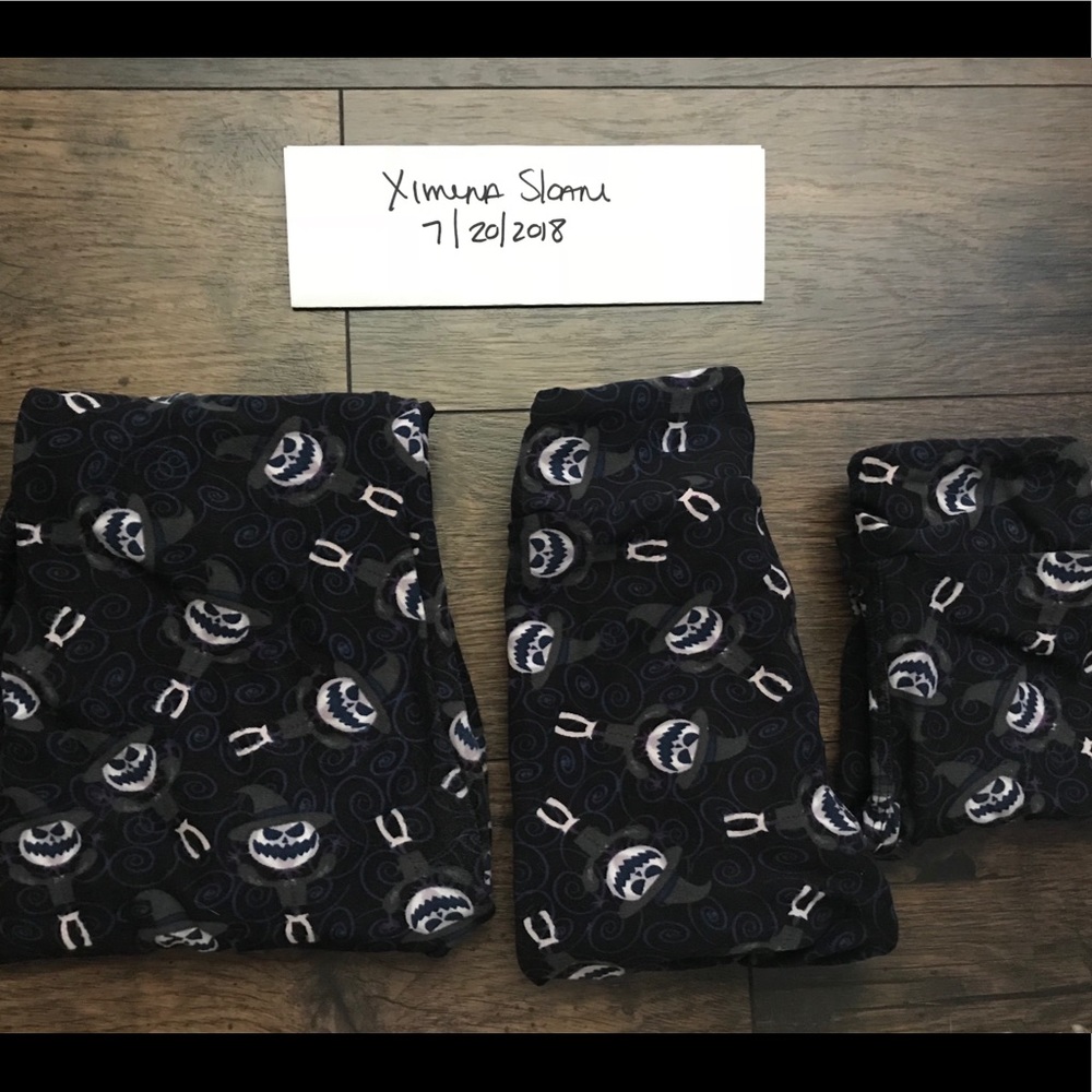 Lularoe Mommy + Me Halloween Leggings Set